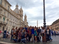In the Piazza Navona, Rome